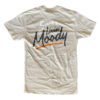 Tan Texas Moody T-shirt back 5 years of Livin' Moody