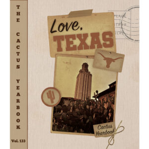 2026 Cactus Yearbook cover Love, Texas